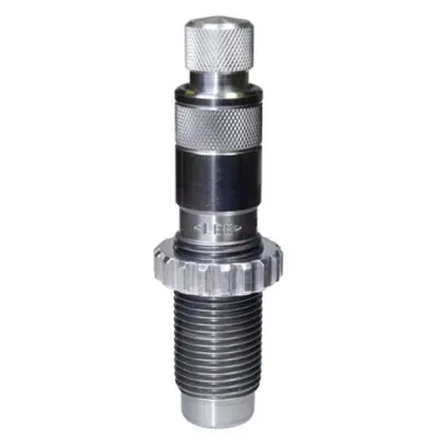 Samostatná usazovací matrice .400 Legend pro přebíjení nábojů. Určena pro usazení střely do nábojnice. Závit 7/8"-14. LEE BULLET SEAT DIE .400 LEGEND.